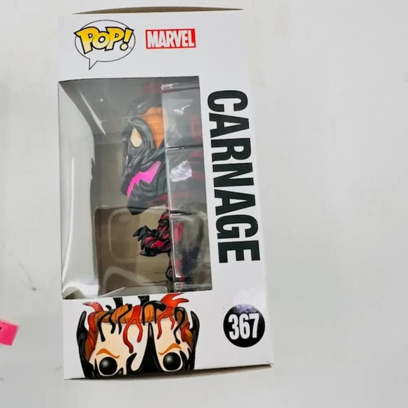NEW Funko Pop! Marvel Venom Carnage Bobblehead #367 - Picture 3 of 9